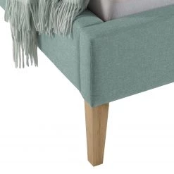 Mørteens Lit capitonné Nowra - Tissu - Bleu clair - 140 x 200cm -Lits & literie Soldes 1000174127 190723 15230800127 DETAILS P000000001000174127