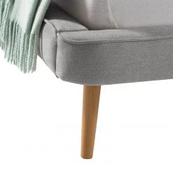 Mørteens Lit capitonné Eden Hill - Tissu - Gris - 140 x 200cm -Lits & literie Soldes 1000174137 190723 15232200232 DETAILS P000000001000174137