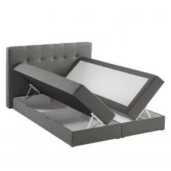 Fredriks Lit boxspring Royal Night - Gris fumé - 160 x 200cm - 2 tiroirs de lit -Lits & literie Soldes 1000174150 190726 13350900073 DETAILS P000000001000174150