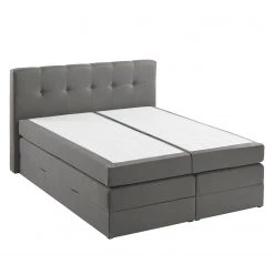 Fredriks Lit boxspring Royal Night - Gris fumé - 160 x 200cm - 2 tiroirs de lit -Lits & literie Soldes 1000174150 191002 09285400003 DETAILS P000000001000174150