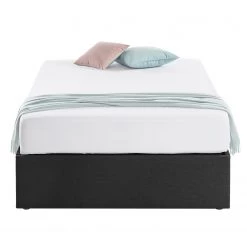 Mørteens Lit capitonné El Ancor - Tissu - Anthracite - 180 x 200cm -Lits & literie Soldes 1000174152 190723 15233400304 DETAILS P000000001000174152