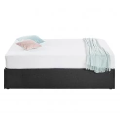 Mørteens Lit capitonné El Ancor - Tissu - Anthracite - 180 x 200cm -Lits & literie Soldes 1000174152 190723 15233400305 DETAILS P000000001000174152