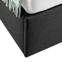 Mørteens Lit capitonné El Ancor - Tissu - Anthracite - 180 x 200cm -Lits & literie Soldes 1000174152 190723 15233400307 DETAILS P000000001000174152