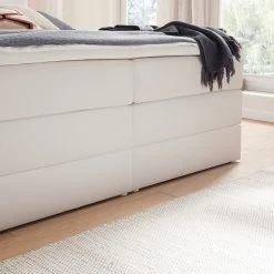 Meise.möbel Lit boxspring Lights - Imitation cuir - Blanc - 180 x 200cm - 2 tiroirs de lit -Lits & literie Soldes 1000176631 210106 08204600037 MOOD DETAILS P000000001000176631 mood