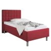 Loftscape Lit capitonné Ulven - Rouge Bordeaux - 100 x 200cm