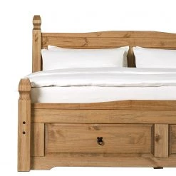 Maison Belfort Lit Finca Rustica - Pin massif - Epicéa naturel -Lits & literie Soldes 1000178059 200212 13141900073 DETAILS P000000001000178059