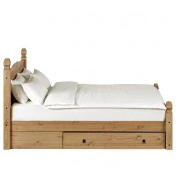 Maison Belfort Lit Finca Rustica - Pin massif - Epicéa naturel -Lits & literie Soldes 1000178059 200212 13142000075 DETAILS P000000001000178059