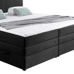 Loftscape Lit boxspring Maho - Tissu - Avec Tiroirs de lit - 160 x 200cm -Lits & literie Soldes 1000179076 190731 10193300035 DETAILS P000000001000179076