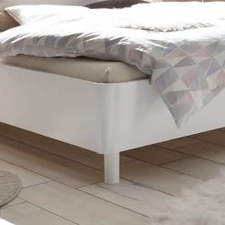 LC Spa Lit Laussonne I - Blanc / Imitation chêne de Sonoma - 160 x 200cm -Lits & literie Soldes 1000184287 191021 10003600090 DETAILS P000000001000184287