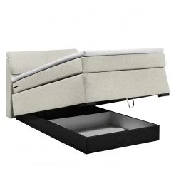 Loftscape Lit boxspring Kapaa - Revêtement : tissu ainsi que le coffre de lit - Sable - 180 x 200cm -Lits & literie Soldes 1000199677 200110 08294400069 DETAILS P000000001000199677