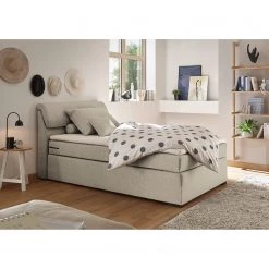 Loftscape Lit boxspring Kapaa - Revêtement : tissu ainsi que le coffre de lit - Sable - 180 x 200cm -Lits & literie Soldes 1000199677 200218 09555300010 MOOD DETAILS P000000001000199677 mood