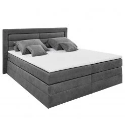 Loftscape Lit boxspring Sunol I - Lit boxspring Sunol I avec cadre de lit - Gris - 160 x 200cm -Lits & literie Soldes 1000199704 210810 16173800229 DETAILS P000000001000199704