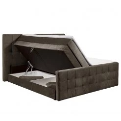 Loftscape Lit boxspring Bellwood - Avec tête de lit - Expresso - 160 x 200cm -Lits & literie Soldes 1000200899 200305 14442300041 DETAILS P000000001000200899
