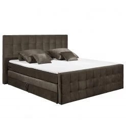 Loftscape Lit boxspring Bellwood - Avec tête de lit - Expresso - 160 x 200cm -Lits & literie Soldes 1000200899 210825 11271300010 DETAILS P000000001000200899