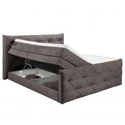 Loftscape Lit boxspring Bellvue - Avec tête de lit - Expresso -Lits & literie Soldes 1000200907 200305 14442700073 DETAILS P000000001000200907