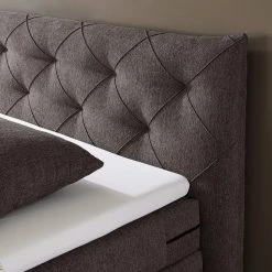 Loftscape Lit boxspring Bellvue - Avec tête de lit - Expresso -Lits & literie Soldes 1000200907 200305 14442700074 DETAILS P000000001000200907