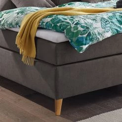 Mørteens Lit Boxspring Campile - Gris fumé -Lits & literie Soldes 1000200945 191218 10084900003 DETAILS P000000001000200945