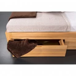 Neue Modular Lit en bois massif Parma II - Duramen de hêtre massif - 160 x 200cm -Lits & literie Soldes 1000201449 200211 15562400005 DETAILS P000000001000201449