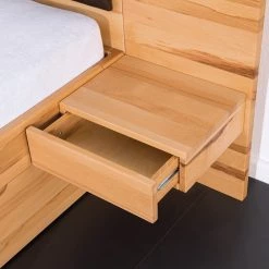 Neue Modular Lit en bois massif Parma III - Duramen de hêtre massif - 160 x 200cm -Lits & literie Soldes 1000201451 200211 15562400020 DETAILS P000000001000201451