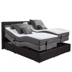Loftscape Lit boxspring Bellmont - Avec moteur - Noir / Anthracite - 160 x 200cm -Lits & literie Soldes 1000201820 200124 11322000033 DETAILS P000000001000201820