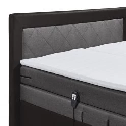 Loftscape Lit boxspring Bellmont - Avec moteur - Noir / Anthracite - 160 x 200cm -Lits & literie Soldes 1000201820 200124 11322000034 DETAILS P000000001000201820