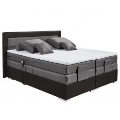 Loftscape Lit boxspring Bellmont - Avec moteur - Noir / Anthracite - 160 x 200cm -Lits & literie Soldes 1000201820 210810 16173600185 DETAILS P000000001000201820