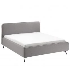 Mørteens Lit capitonné Karelia I - Tissu structuré Mali: Gris - 180 x 200cm - Sans espace de rangement -Lits & literie Soldes 1000208265 200615 11574000040 DETAILS P000000001000208265