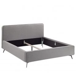 Mørteens Lit capitonné Karelia I - Tissu structuré Mali: Gris - 180 x 200cm - Sans espace de rangement -Lits & literie Soldes 1000208265 200615 11574500041 DETAILS P000000001000208265