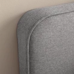 Mørteens Lit capitonné Karelia I - Tissu structuré Mali: Gris - 180 x 200cm - Sans espace de rangement -Lits & literie Soldes 1000208265 200710 17173400122 DETAILS P000000001000208265