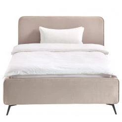 Mørteens Lit capitonné Karelia II - Velours Ravi: Beige - 140 x 200cm - Sans espace de rangement -Lits & literie Soldes 1000208266 200706 13230000023 DETAILS P000000001000208266