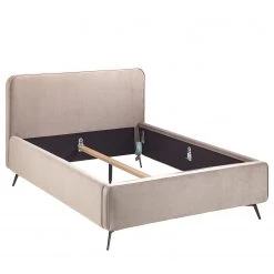 Mørteens Lit capitonné Karelia II - Velours Ravi: Beige - 140 x 200cm - Sans espace de rangement -Lits & literie Soldes 1000208266 200706 13230200025 DETAILS P000000001000208266