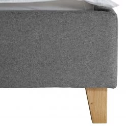 Ars Natura Lit capitonné Woodlake I - Tissu structuré Mali: Gris foncé - 140 x 200cm - Sans espace de rangement -Lits & literie Soldes 1000208308 200610 17040900061 DETAILS P000000001000208308