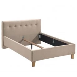 Ars Natura Lit capitonné Woodlake II - Velours Ravi: Beige - 140 x 200cm - Sans espace de rangement -Lits & literie Soldes 1000208322 200610 17043200097 DETAILS P000000001000208322