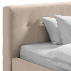 Ars Natura Lit capitonné Woodlake II - Velours Ravi: Beige - 140 x 200cm - Sans espace de rangement -Lits & literie Soldes 1000208322 200610 17043300099 DETAILS P000000001000208322