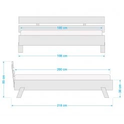 Ars Natura Lit futon Woodhaven - Chêne - 180 x 200cm 5 Ars Natura Lit futon Woodhaven - Chêne - 180 x 200cm -Lits & literie Soldes 1000208515 210706 14283100008 SKETCH DETAILS P000000001000208515 sketch