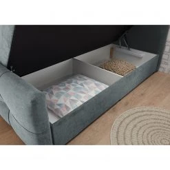 Loftscape Lit capitonné Back Cove - Gris foncé -Lits & literie Soldes 1000212970 200526 13545800007 DETAILS P000000001000212970