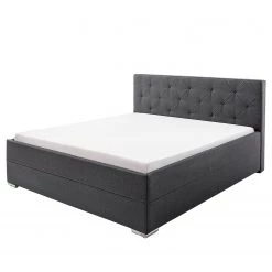 Meise.möbel Lit capitonné Chicago - Anthracite -Lits & literie Soldes 1000213910 200514 14295500016 DETAILS P000000001000213910