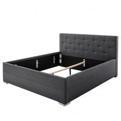 Meise.möbel Lit capitonné Chicago - Anthracite -Lits & literie Soldes 1000213910 200514 14295600017 DETAILS P000000001000213910