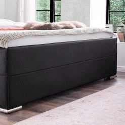 Meise.möbel Lit capitonné Chicago - Anthracite -Lits & literie Soldes 1000213910 200514 14295800021 DETAILS P000000001000213910