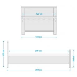 Rauch Orange Lit Fargo - 120 x 200cm 15 Rauch Orange Lit Fargo - 120 x 200cm -Lits & literie Soldes 1000215087 200610 17161600176 SKETCH DETAILS P000000001000215087 sketch
