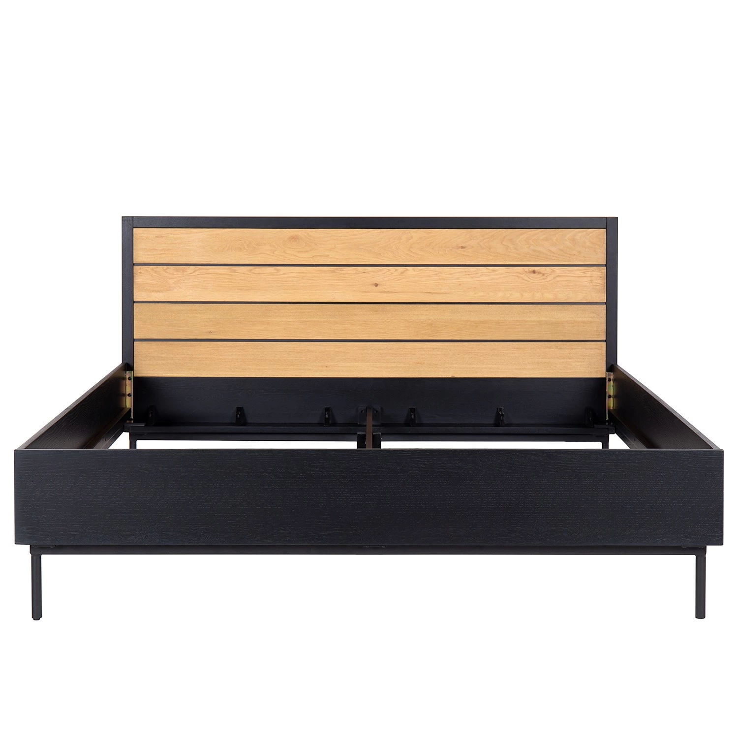 Studio Copenhagen Lit Xavi - Placage en bois véritable - Chêne / Chêne noir 5 Studio Copenhagen Lit Xavi - Placage en bois véritable - Chêne / Chêne noir – Image 5