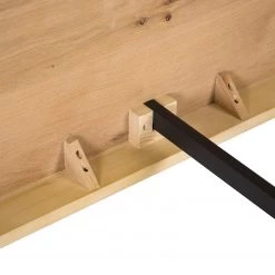 Studio Copenhagen Lit Flox - Placage en bois véritable - Chêne / Noir -Lits & literie Soldes 1000218129 210729 12122000010 DETAILS P000000001000218129