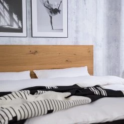 Studio Copenhagen Lit Flox - Placage en bois véritable - Chêne / Noir -Lits & literie Soldes 1000218129 211014 134550000035 DETAILS P000000001000218129