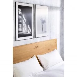 Studio Copenhagen Lit Flox - Placage en bois véritable - Chêne / Noir -Lits & literie Soldes 1000218129 211026 165418000035 DETAILS P000000001000218129