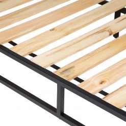 Lit en métal Smood - 140 x 200cm - Sans tête de lit -Lits & literie Soldes 1000218271 210520 10530000025 DETAILS P000000001000218271