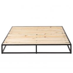 Lit en métal Smood - 140 x 200cm - Sans tête de lit -Lits & literie Soldes 1000218271 210520 10530000027 DETAILS P000000001000218271