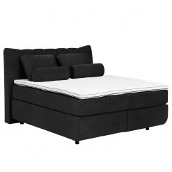 Loftscape Lit boxspring Cape May - Noir - 140 x 200cm - D3 medium -Lits & literie Soldes 1000219291 210825 11271700118 DETAILS P000000001000219291