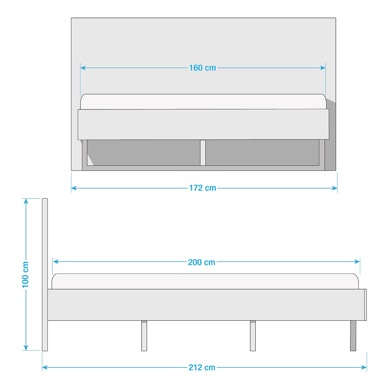 Ars Natura Lit en bois massif Kapra - 160 x 200cm 17 Ars Natura Lit en bois massif Kapra - 160 x 200cm – Image 17