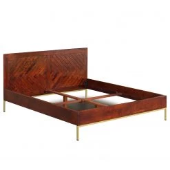 Ars manufacti Lit en bois massif Loga - 180 x 200cm 14 Ars manufacti Lit en bois massif Loga - 180 x 200cm -Lits & literie Soldes 1000223268 200902 16195000005 DETAILS P000000001000223268