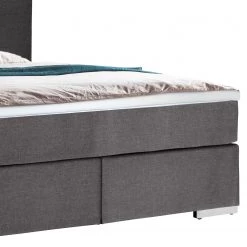 Cotta Lit boxspring Wellton - Gris foncé - 140 x 200cm -Lits & literie Soldes 1000224070 200909 07444200004 DETAILS P000000001000224070